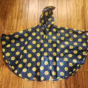 Kids Polka Dot Rain Poncho